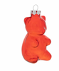 Robert Stanley Red Bear Glass Christmas Ornament New with Tag