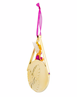 Disney Disneyland Paris Tinker Bell and Mirror Hanging Christmas Ornament New