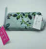 Vera Bradley RFID Accordion Wristlet Performance Twill Seawater Blooms New w Tag