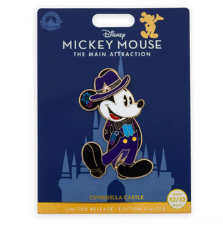 Disney 50th Mickey Attraction Cinderella Castle Fireworks Pin Limited New w Card