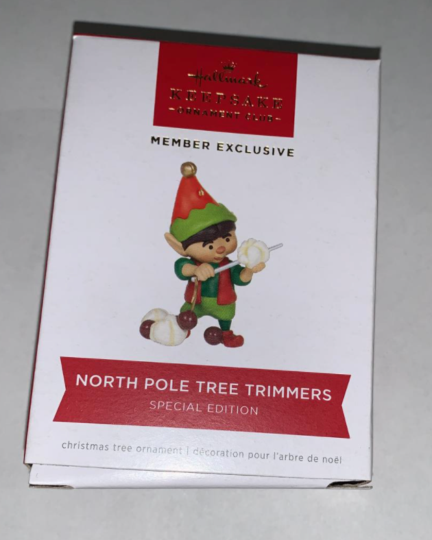 Hallmark 2022 North Pole Tree Trimmers Christmas Ornament New With Box