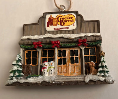 Cracker Barrel Store and Restaurant Christmas Ornament New