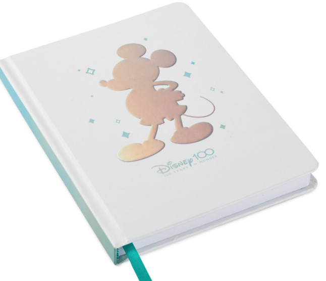 Hallmark Disney 100 Years of Wonder Mickey Silhouette Journal New with Tag