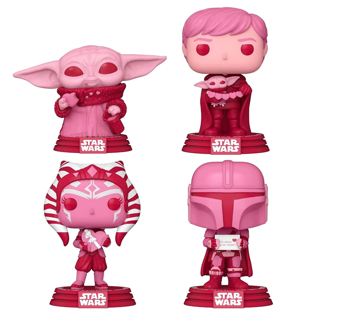 Funko POP Valentines Star Wars Collectors Set Figures Toy New With Box