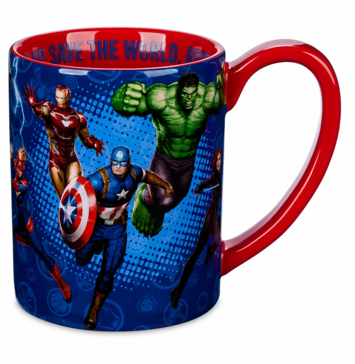 Disney Marvel Avengers Team Up Save The World Repeat Coffee Mug New – I  Love Characters
