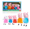 Peppa Pig Family Fun Plush Toys 5 Pack New With Box