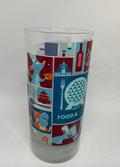 Disney Epcot Food and Wine Festival 2021 Chef Remy Tall Glass New