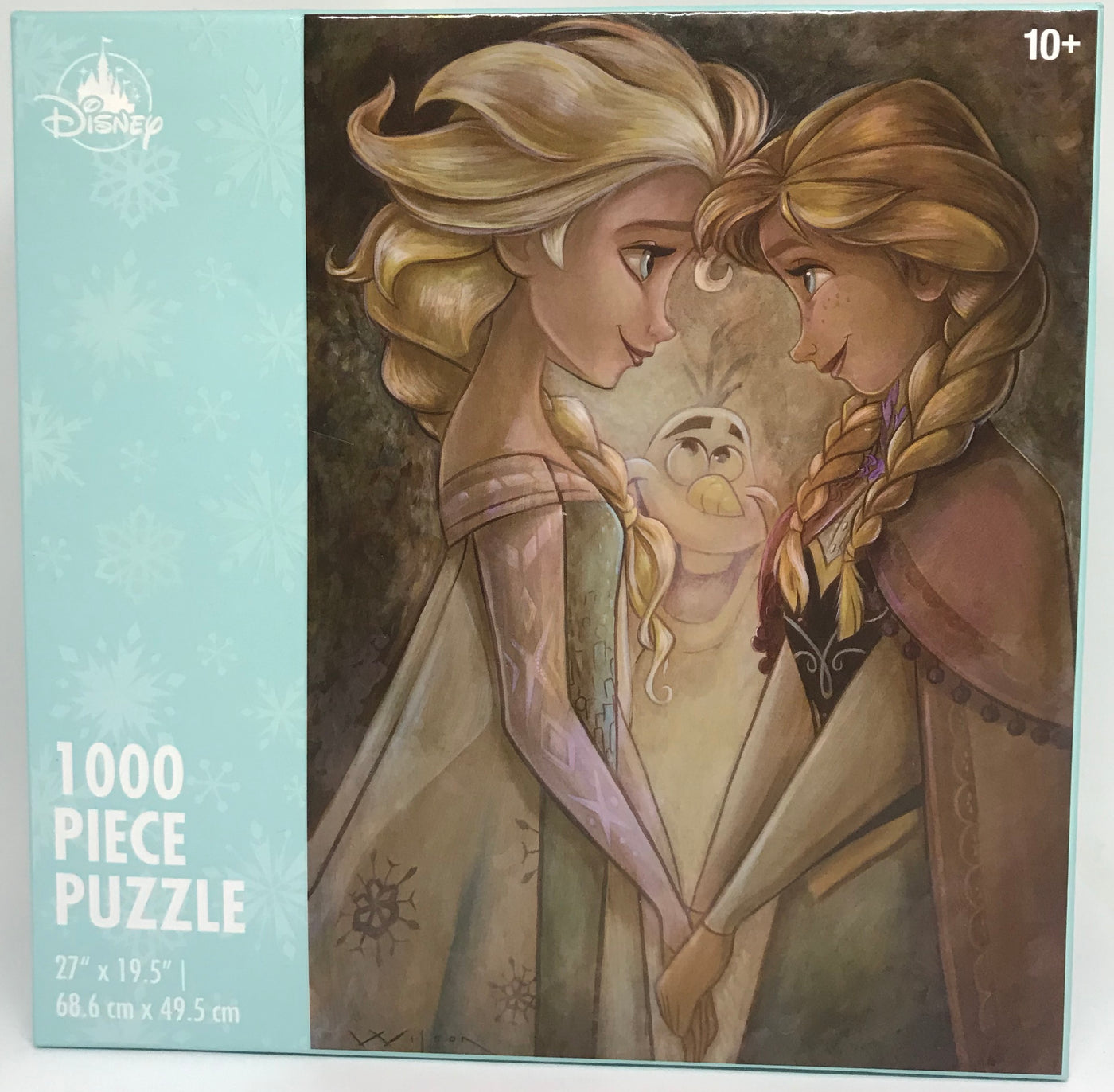 Disney Parks Frozen Elsa Anna Olaf 1000 Pcs Puzzle New with Box
