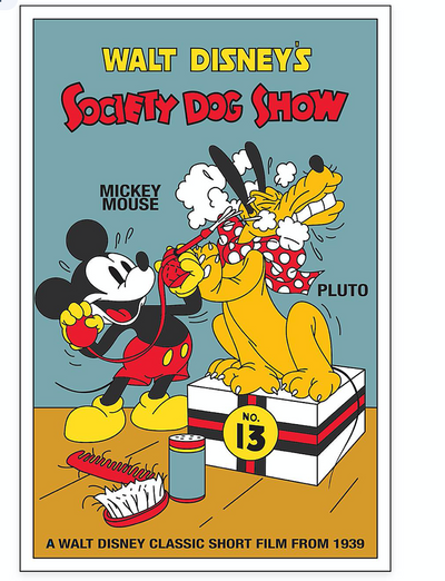 Disney Parks Pluto 90th Pin Society Dog Show Limited Edition New with Card