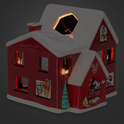 Disney Store Mickey Mouse and Friends Holiday Votive Candle Holder New with Box
