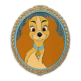 Disney Lady and the Tramp Lady Portrait Pin Limited Edition New with Card