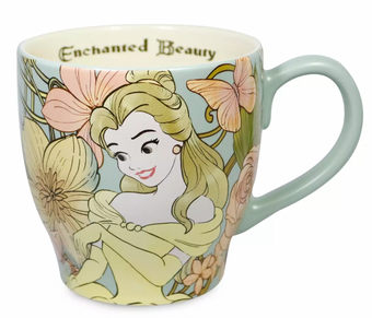 Disney Belle Enchanted Beauty Beauty and the Beast Coffee Mug New