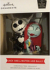 Hallmark 2021 Disney Nightmare Jack And Sally Christmas Ornament New With Box