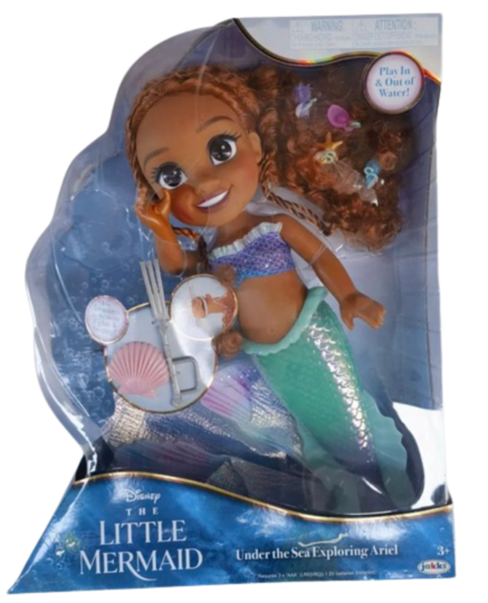 Disney The Little Mermaid Live Action Under the Sea Exploring Ariel Doll New