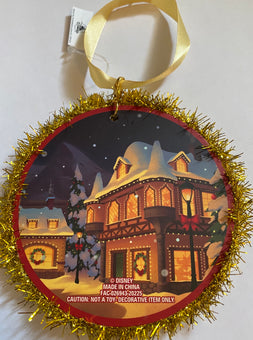 Disney Parks Epcot Germany Mickey Minnie Frohliche Christmas Ornament New W Tags