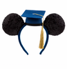 Disney Parks Graduation 2022 Mickey Icon Ear Sequined Headband One Size New