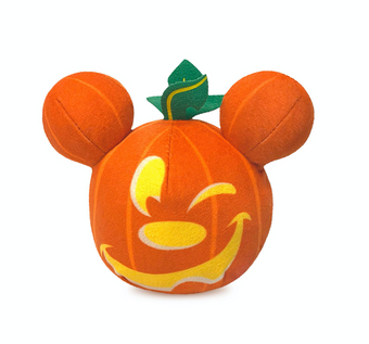 Disney Halloween 2020 Mickey Mouse Mini Pumpkin Light-Up Plush New with Tag