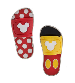 Disney Parks Mickey and Minnie Sandal Pin Set New with Card