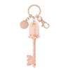 Disney Parks Beauty and the Beast Enchanted Rose Keychain New with Tags