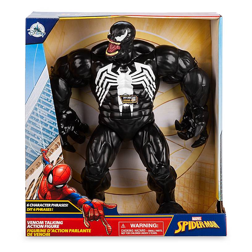 Disney Marvel Spider - Man Venom Talking Action Figure New with Box