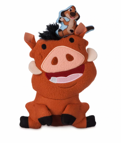 Disney Parks VHS Series 2 The Lion KingTimon and Pumbaa Plush Small 8'' New