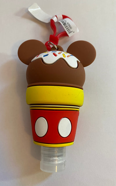 Disney Parks Mickey Ice Cream Hand Sanitizer 1oz Keychain New with Tag