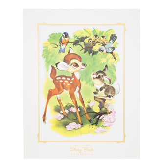 Disney Parks Bambi Deluxe Print by Story Book New