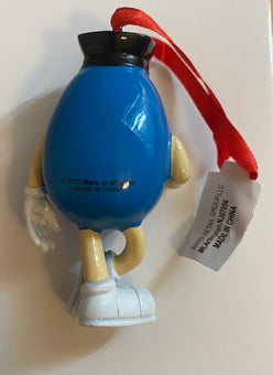 M&M's World Policeman Blue Character Resin Christmas Ornament New with Tag
