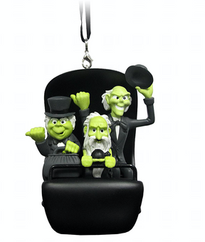 Disney The Haunted Mansion Hitchhiking Ghosts in Doom Buggy Glows Ornament New