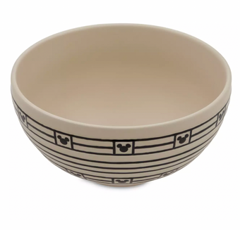 Disney Parks Homestead Mickey Icon and Stripes Kitchen Serving Bowl New