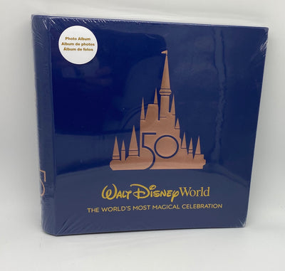 Disney WDW 50th Anniversary Most Magical Celebration Castle Photo Album New