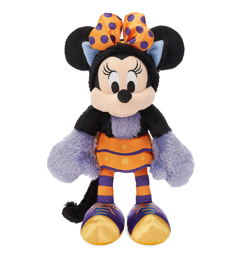 Disney Halloween Minnie Mouse Cat Small Plush New with Tag