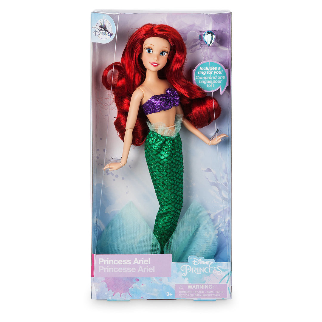 Disney Princess Ariel Classic Doll with Ring New with Box – I Love