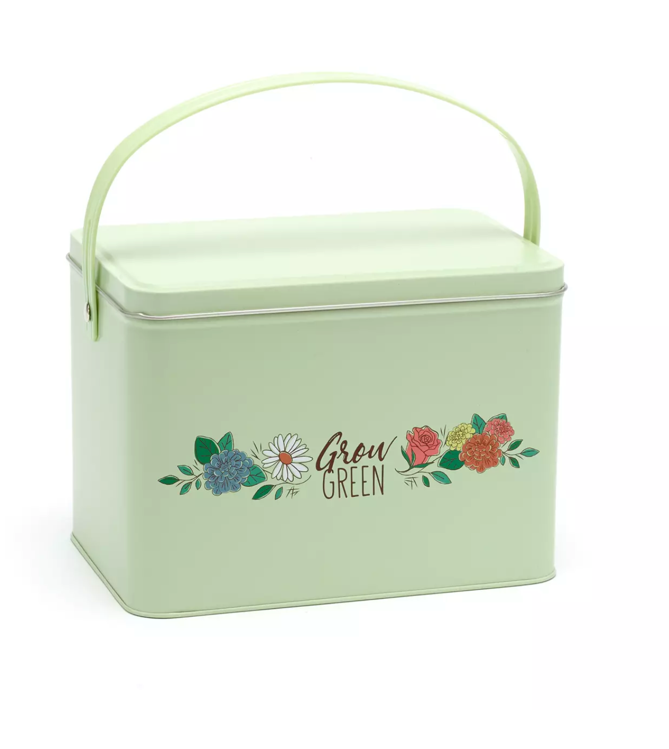 Disney Epcot Flower and Garden Festival 2022 Mickey Grow Green Tin Seed Box New