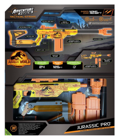 Adventure Force Tactical Jurassic Pro Ultimate Tranquilizer Dart Blaster New