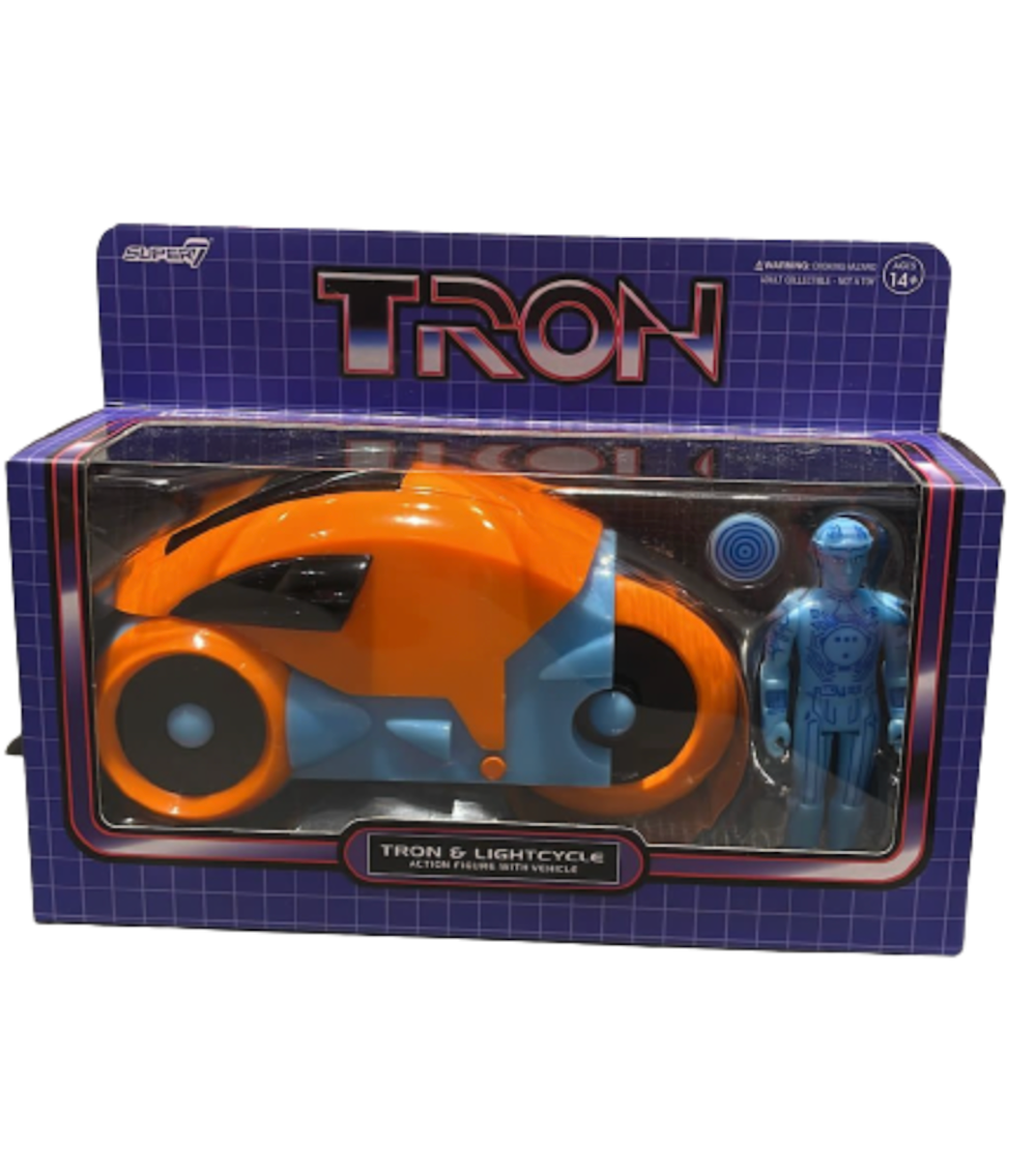Disney Parks 2023 Tron Lightcycle Run Tron and Lightcycle Action Figure New Box