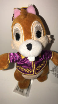 Disney Parks Shanghai Grand Opening Chip Plush New with Tags