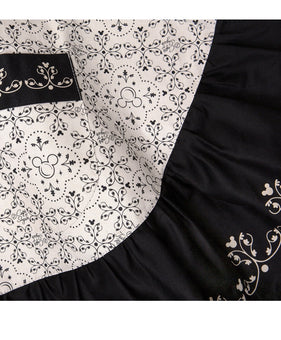 Disney Parks Kitchen Mickey Icons Chef Apron for Adults with Ruffle New with Tags