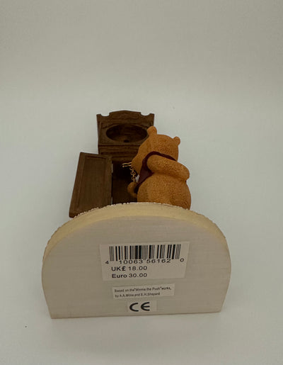 Disney Store Exclusive Rare Winnie the Pooh Grandfather Clock New with Box