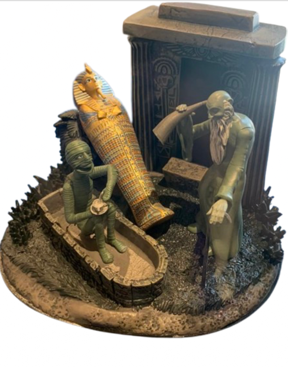 Disney Parks Haunted Mansion Mummy Musical Grim Grinning Ghosts Figurine New Box