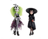 Mattel Creations Beetlejuice And Lydia Deetz Monster High Skullector Dolls New