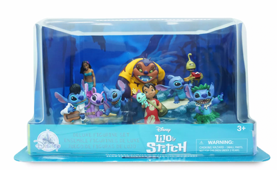 Disney Lilo & Stitch Deluxe Figure Play Set Pleakley Jumba Jookiba New with Box