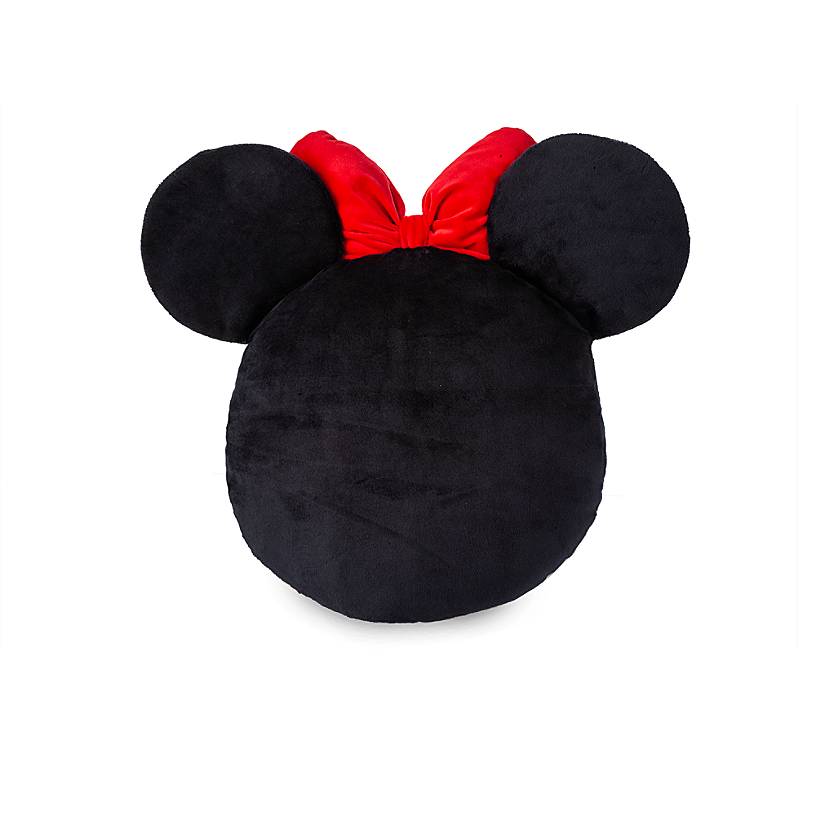 Disney Minnie Mouse Face Plush 16in Pillow New with Tag
