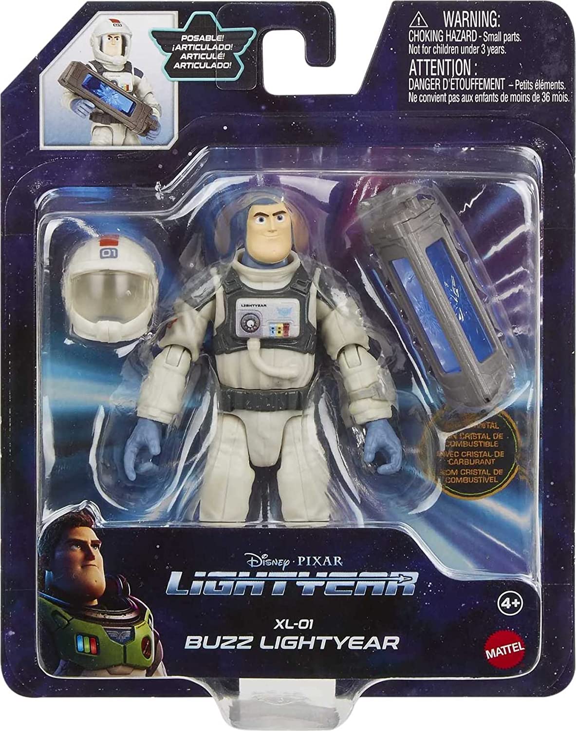 Disney Pixar Lightyear XL01 Buzz 5 Inch Authentic Action Figure Toy New With Box