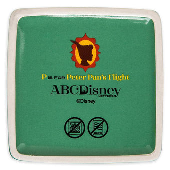 Disney Parks ABC Letters P is for Peter Pan's Flight Ceramic Trinket Box New