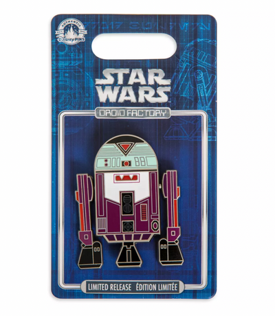 Disney Parks Halloween R7 Star Wars Droid Factory Limited Pin New with Card