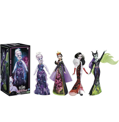 Disney Villains Black and Brights Collection 1 Pack 4 Dolls New with Box