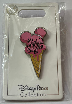 Disney Parks Epcot World Italy Italia Gelato Mi Sciolgo Per Te Pin New with Card