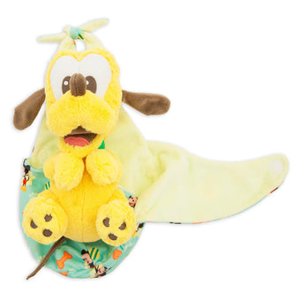 Disney Parks Baby Pluto in a Blanket Pouch Plush New with Tags