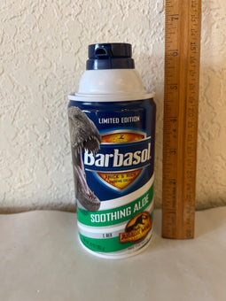 Jurassic World Dominion Barbasol Shaving Cream Limited Ed. T-Rex Dinosaur New